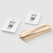 Bedankt voor de bestelling scan Review us business Handwaaier (Niet-gemonteerd)