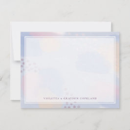 Bedankt voor de blauwe Abstracte kunst