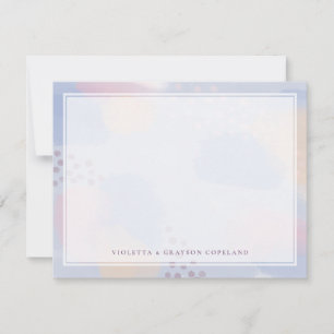 Bedankt voor de blauwe Abstracte kunst