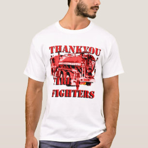 Bedankt voor de brandweerlieden. t-shirt