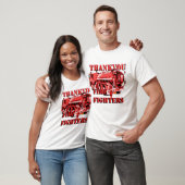 Bedankt voor de brandweerlieden. t-shirt (Unisex)
