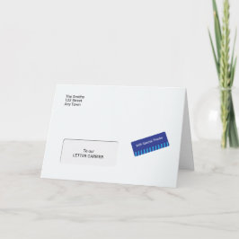 Bedankt voor de brief.