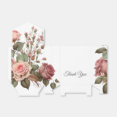 Bedankt voor de cadeaudoos van Favor Bedankdoosjes (Uitgevouwen)