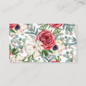 Bedankt voor de Dachshund Waterverf Festive Informatiekaartje (Achterkant)