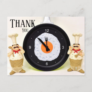 Bedankt voor de dienst. briefkaart