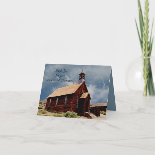 Bedankt voor de donatie Kaart, Oude Kerk (Voorkant)