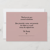 Bedankt voor de donatie, ongerepte watervallen (Achterkant)