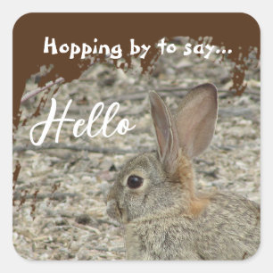 Bedankt voor de foto Genderneutrale waardering Vierkante Sticker