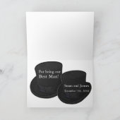 Bedankt voor de Getuige Sjabloonkaart (Binnen)