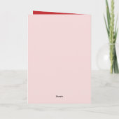 Bedankt voor de Geweldige genen Mam Moederdag Kaart (Achterkant)