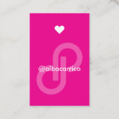 Bedankt voor de geweldige Taste Poshmark Logo Visitekaartje (Achterkant)