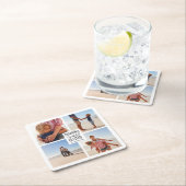 Bedankt voor de gezegende foto-Thanksgiving Kartonnen Onderzetters (Insitu)