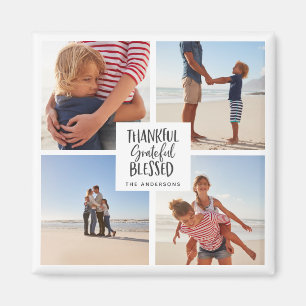 Bedankt voor de gezegende foto-Thanksgiving Magneet