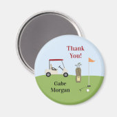 Bedankt voor de golfmagneet magneet (Voorkant / Achterkant)