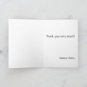 BEDANKT voor de grappige Stand-Up Fish cartoon KAA (Binnen)