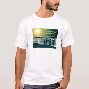Bedankt voor de hamburgers t-shirt