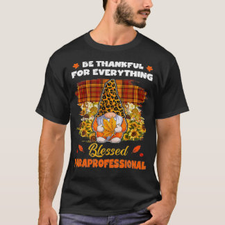 Bedankt voor de Herfst van de Gezegende Paraprofes T-shirt