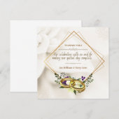 Bedankt voor de Huwelijkskaart (Voorkant / Achterkant)