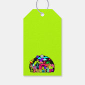 Bedankt voor de invoering van het buitenruimtetoel cadeaulabel (Achterkant)