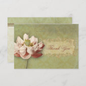 Bedankt voor de inzet van de Fleurs. (Voorkant / Achterkant)