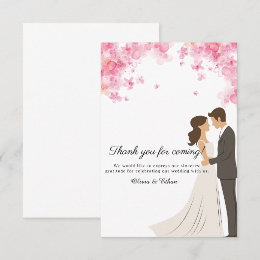 Bedankt voor de Kaart (Voorkant / Achterkant)