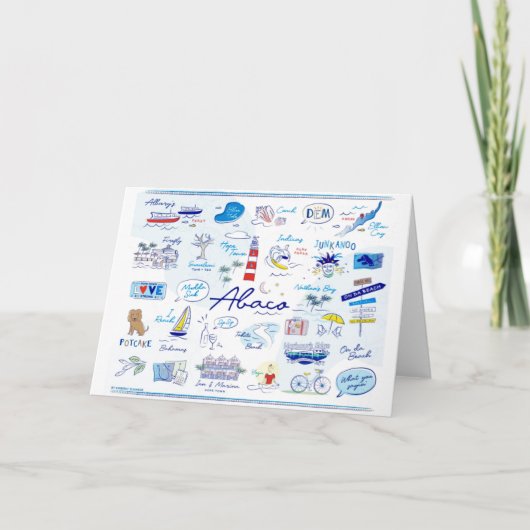 Bedankt voor de kaarten 'The ABC's of Hopetown' (Voorkant)