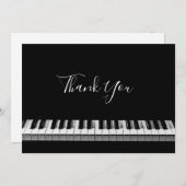 Bedankt voor de kalligrafie piano (Voorkant / Achterkant)