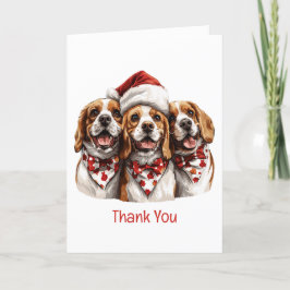 Bedankt voor de kerstbeagle honden