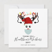 Bedankt voor de kerstrennen voor de gezondheidswer (Voorkant)