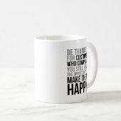 Bedankt voor de klant die het heeft besteld koffiemok (Voorkant rechts)