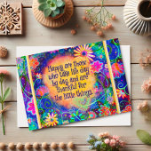 Bedankt voor de kleine dingen kaart