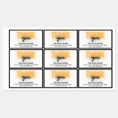 Bedankt voor de kortingscode voor kleine bedrijven labels (Vel)