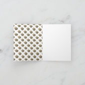 Bedankt voor de lege briefkaart met owl (Binnen)