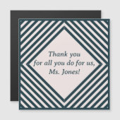 Bedankt voor de leraar (Voorkant / Achterkant)