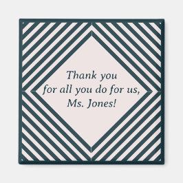 Bedankt voor de leraar magneet