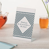 Bedankt voor de leraar reclamebord met voetstuk (Insitu)