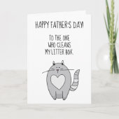 Bedankt voor de Litter Box Cleanup! Kaart (Voorkant)
