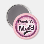 Bedankt voor de Magic - Cast Member Appreciation Magneet (Voorkant / Achterkant)
