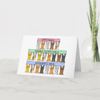 Bedankt voor de Meal Cartoon Cats