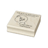Bedankt voor de ondersteuning van Small Business A Rubberstempel (Stempel)