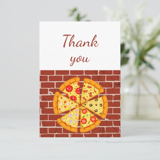 Bedankt voor de Pizza, Pizza avond Fun (Staand voorkant)