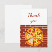 Bedankt voor de Pizza, Pizza avond Fun (Voorkant / Achterkant)