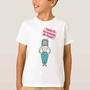 Bedankt voor de recessie, mijnheer Powell T-shirt