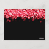 Bedankt voor de rode lampjes briefkaart (Achterkant)