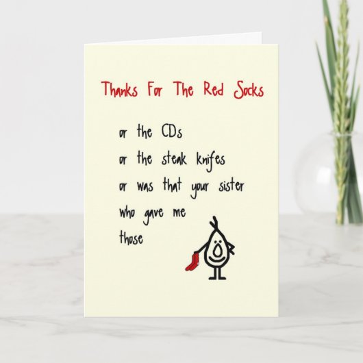 Bedankt voor de Rode Sokken - een eigenzinnig beda (Voorkant)