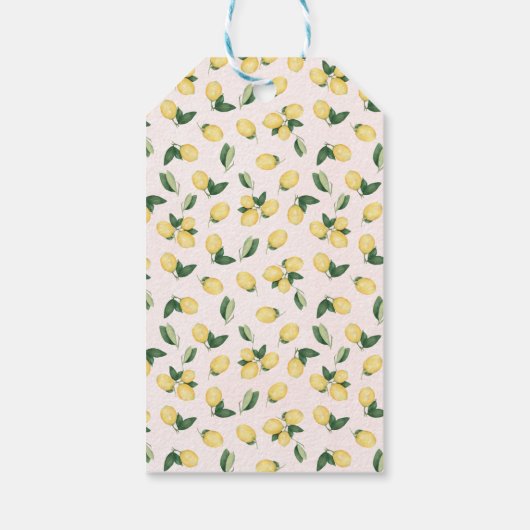 Bedankt voor de roze bridale bruiloft. cadeaulabel (Achterkant)