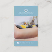 Bedankt voor de schoonheidsfoto-promo. Herhaal de  Visitekaartje (Achterkant)