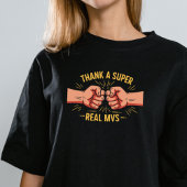Bedankt voor de super, echte MVP's T-shirt