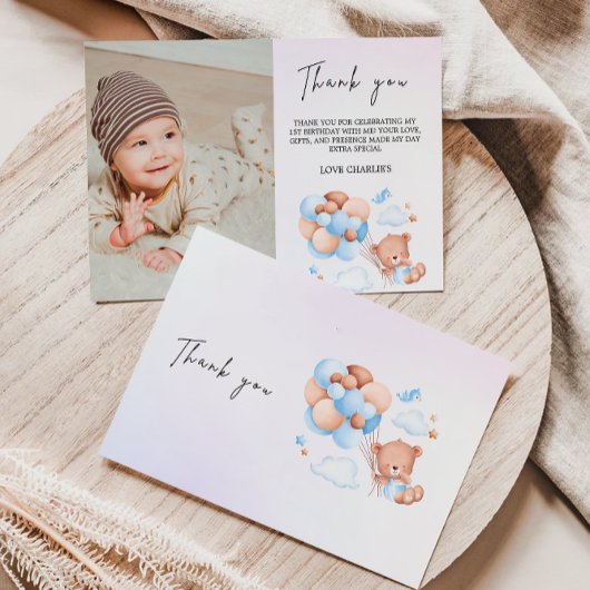 Bedankt voor de Teddy Bear uitnodiging