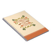Bedankt voor de Thanksgiving vandaag | Laptop Notitieboek (Rechterzijde)